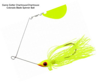 Game Getter Chartreuse/Chartreuse Colorado Blade Spinner Bait