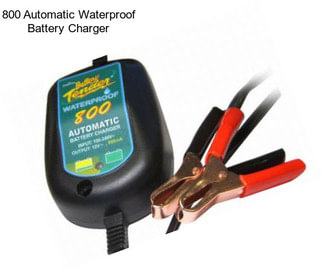 800 Automatic Waterproof Battery Charger