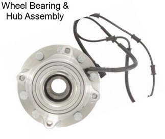 Wheel Bearing & Hub Assembly