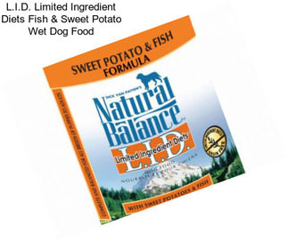 L.I.D. Limited Ingredient Diets Fish & Sweet Potato Wet Dog Food