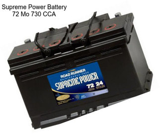 Supreme Power Battery 72 Mo 730 CCA