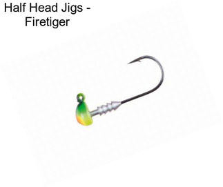 Half Head Jigs - Firetiger