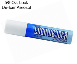 5/8 Oz. Lock De-Icer Aerosol