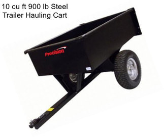 10 cu ft 900 lb Steel Trailer Hauling Cart