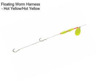 Floating Worm Harness - Hot Yellow/Hot Yellow