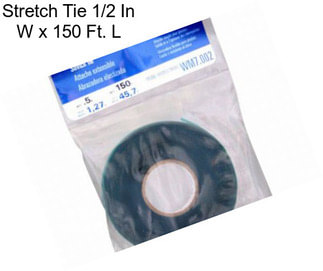 Stretch Tie 1/2 In W x 150 Ft. L