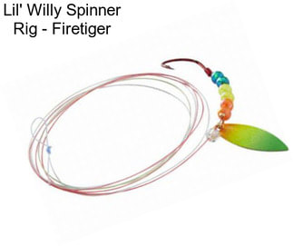 Lil\' Willy Spinner Rig - Firetiger