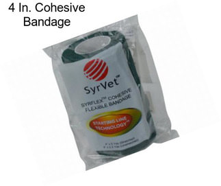 4 In. Cohesive Bandage