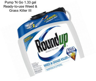 Pump \'N Go 1.33 gal Ready-to-use Weed & Grass Killer III