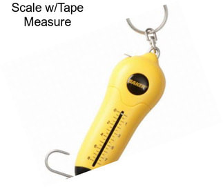 Scale w/Tape Measure