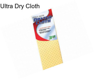 Ultra Dry Cloth