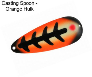 Casting Spoon - Orange Hulk