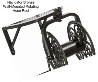 Navigator Bronze Wall-Mounted Rotating Hose Reel