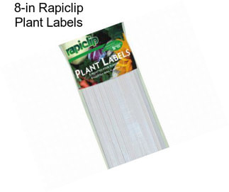 8-in Rapiclip Plant Labels