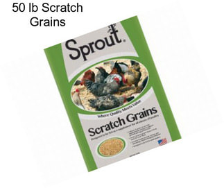 50 lb Scratch Grains