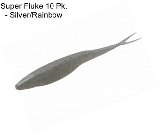 Super Fluke 10 Pk. - Silver/Rainbow