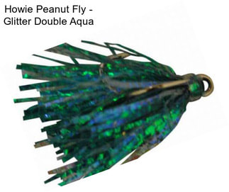 Howie Peanut Fly - Glitter Double Aqua