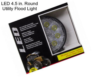 LED 4.5 in. Round Utility Flood Light