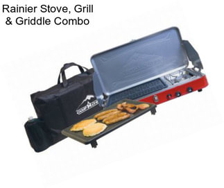 Rainier Stove, Grill & Griddle Combo