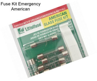 Fuse Kit Emergency American