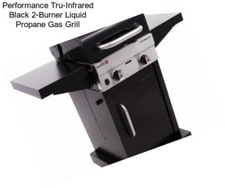 Performance Tru-Infrared Black 2-Burner Liquid Propane Gas Grill