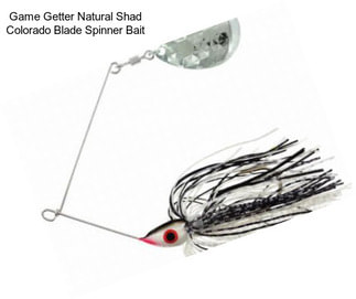 Game Getter Natural Shad Colorado Blade Spinner Bait