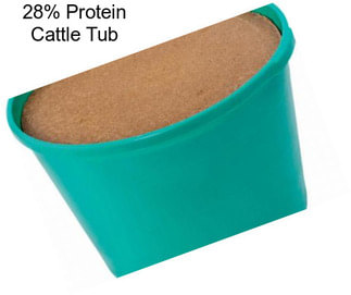 28% Protein Cattle Tub