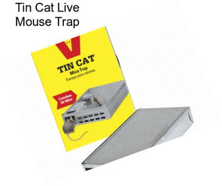 Tin Cat Live Mouse Trap