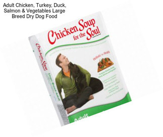 Adult Chicken, Turkey, Duck, Salmon & Vegetables Large Breed Dry Dog Food