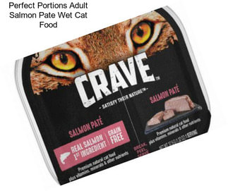 Perfect Portions Adult Salmon Pate Wet Cat Food