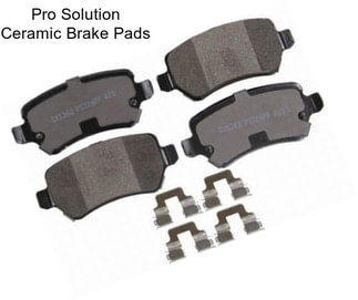 Pro Solution Ceramic Brake Pads