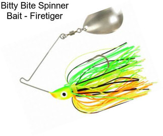 Bitty Bite Spinner Bait - Firetiger