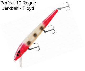 Perfect 10 Rogue Jerkbait - Floyd