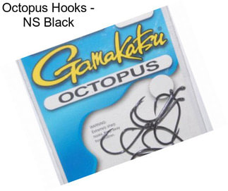 Octopus Hooks - NS Black
