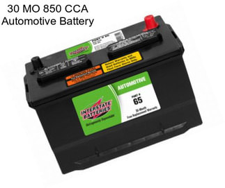 30 MO 850 CCA Automotive Battery