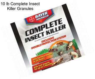 10 lb Complete Insect Killer Granules