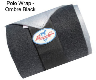 Polo Wrap - Ombre Black