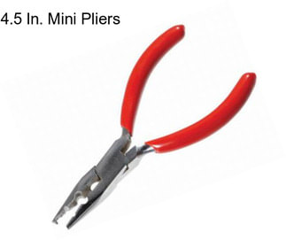 4.5 In. Mini Pliers