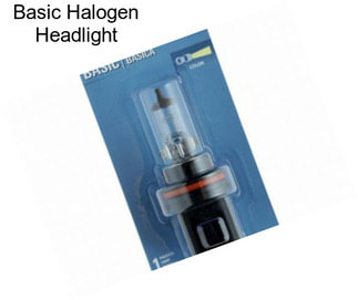 Basic Halogen Headlight