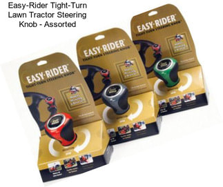 Easy-Rider Tight-Turn Lawn Tractor Steering Knob - Assorted