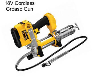 18V Cordless Grease Gun