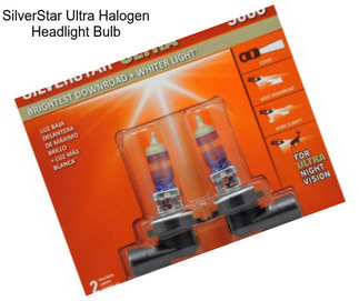 SilverStar Ultra Halogen Headlight Bulb