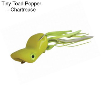 Tiny Toad Popper - Chartreuse