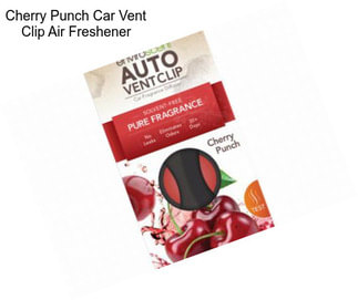 Cherry Punch Car Vent Clip Air Freshener