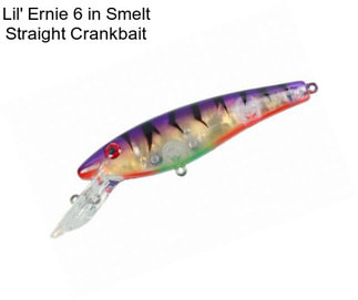 Lil\' Ernie 6 in Smelt Straight Crankbait