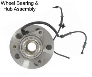 Wheel Bearing & Hub Assembly