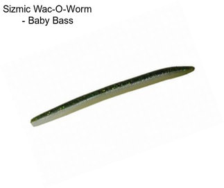 Sizmic Wac-O-Worm - Baby Bass