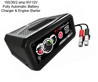 100/30/2 amp 6V/12V Fully Automatic Battery Charger & Engine Starter