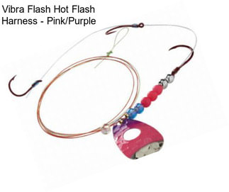 Vibra Flash Hot Flash Harness - Pink/Purple