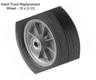 Hand Truck Replacement Wheel - 10 x 2-1/2